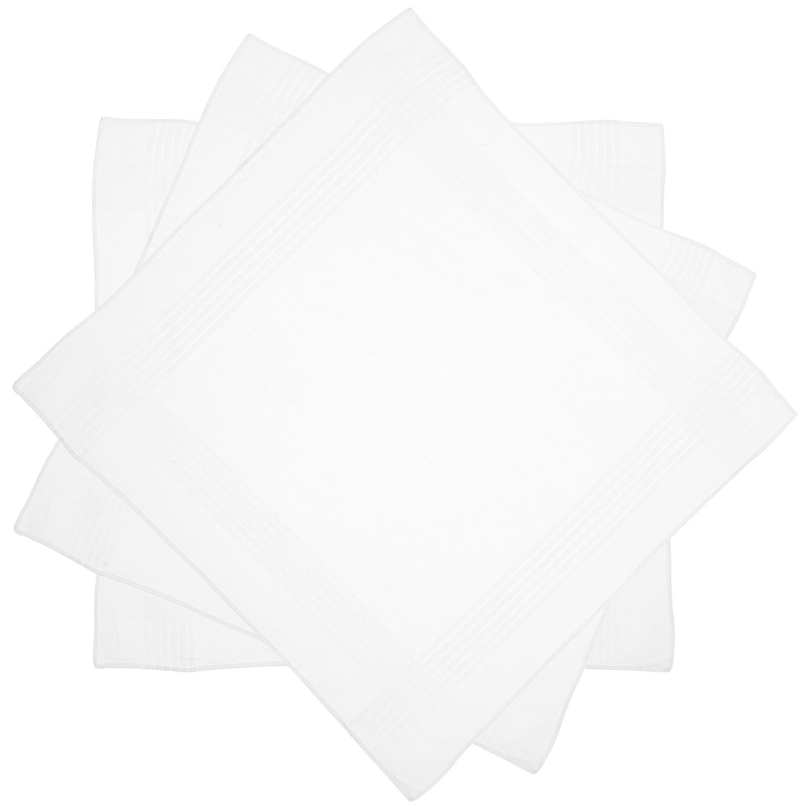 Handkerchief Cotton Men - 3개입 순면 반다나 미니멀리스트 스타일 남성용