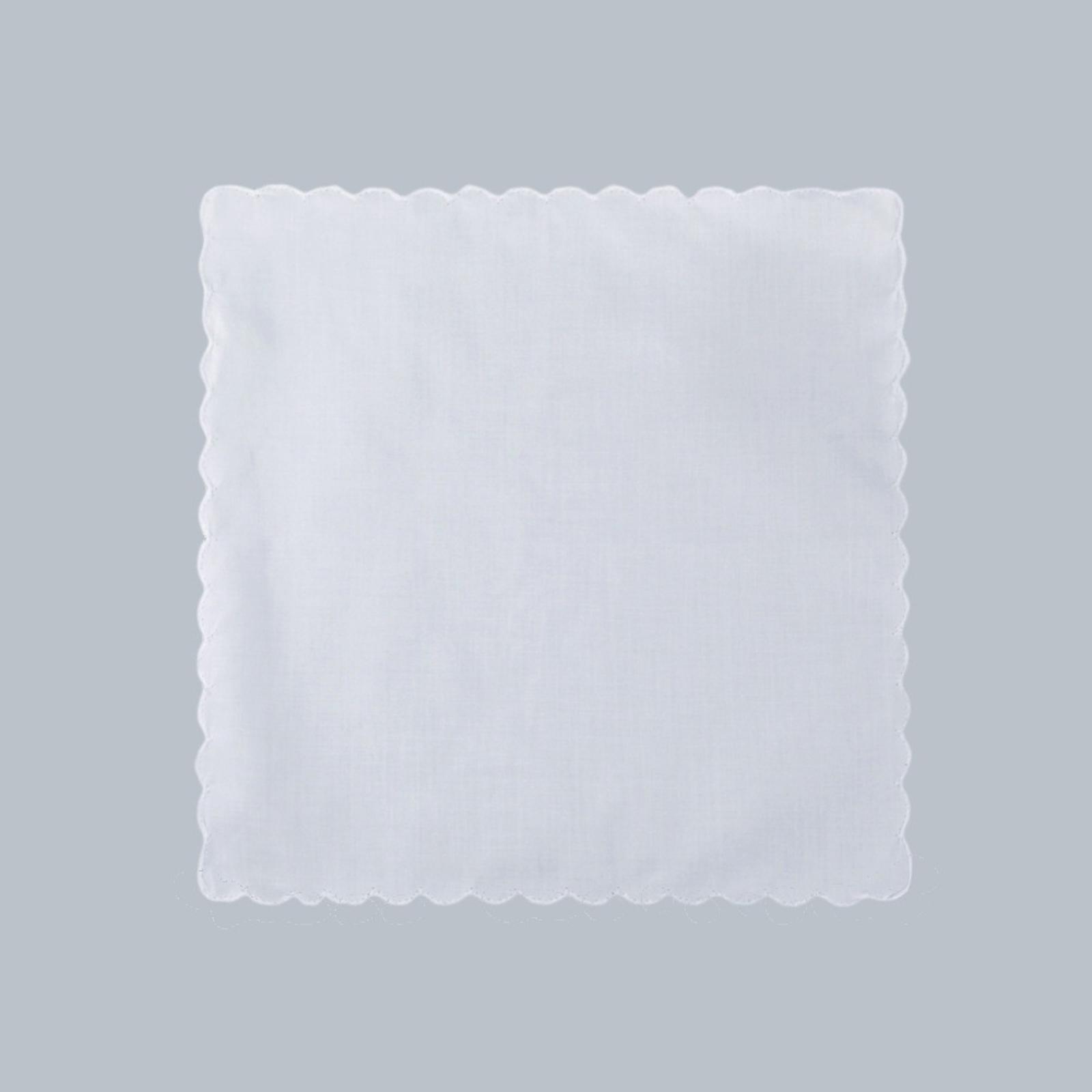 남성 여성을위한 6Pcs 면 손수건 포켓 손수건 공식  - Handkerchief Cotton Men 리뷰 및 가격