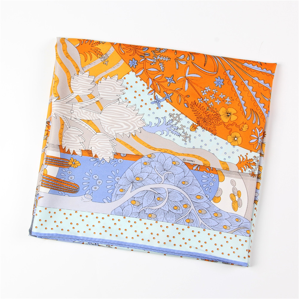 수동 손으로 압연 능 직물 실크 스카프 여성 콘서트 인 - Scarf Silk Square 리뷰 및 가격
