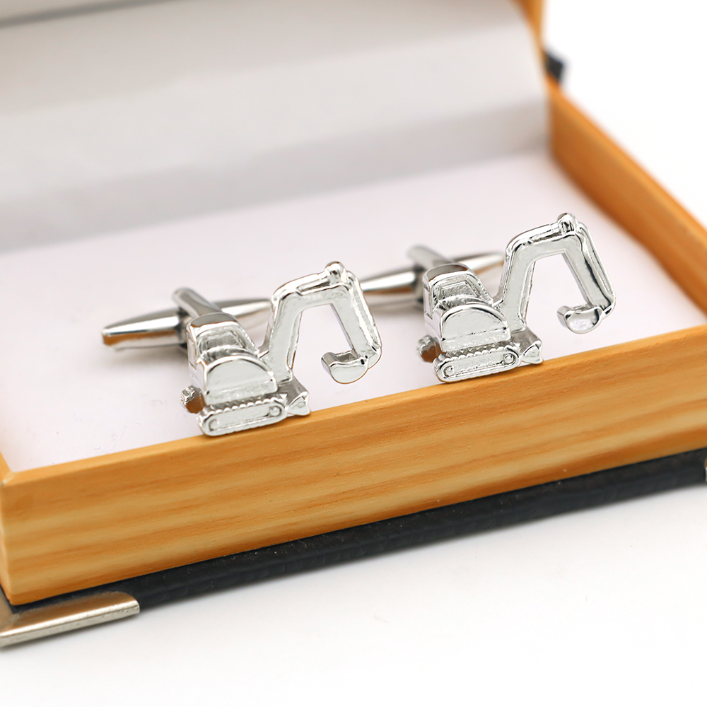 iGame 굴삭기 커프스 단추 품질 황동 소재 실버 컬 - Tie Clip Silver 리뷰 및 가격