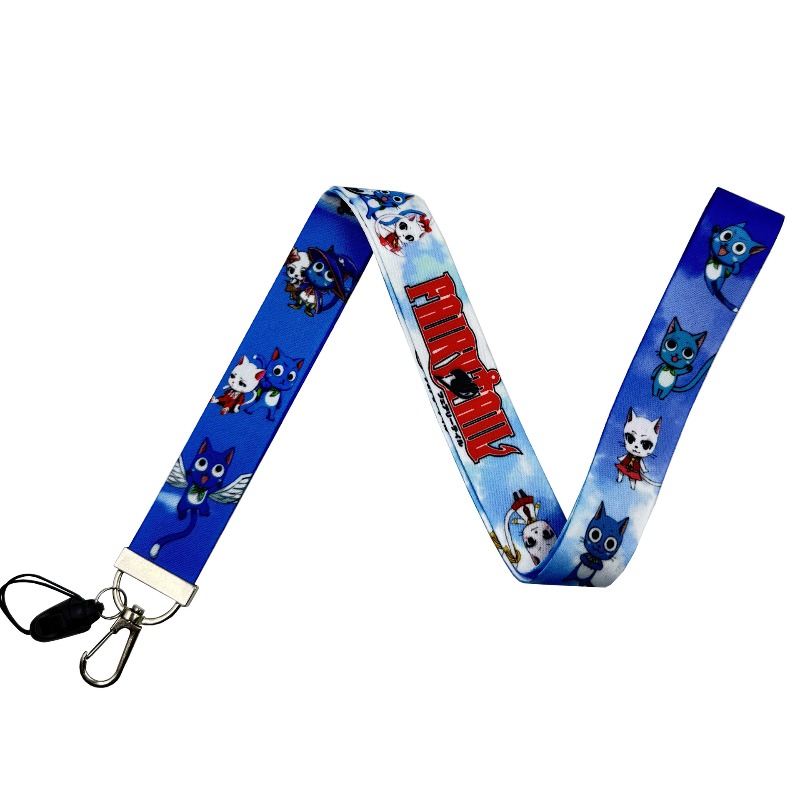 5pcs 페어리 테일 애니메이션 주변기기 키 끈 ID  - Lanyard Badge Holder 리뷰 및 가격