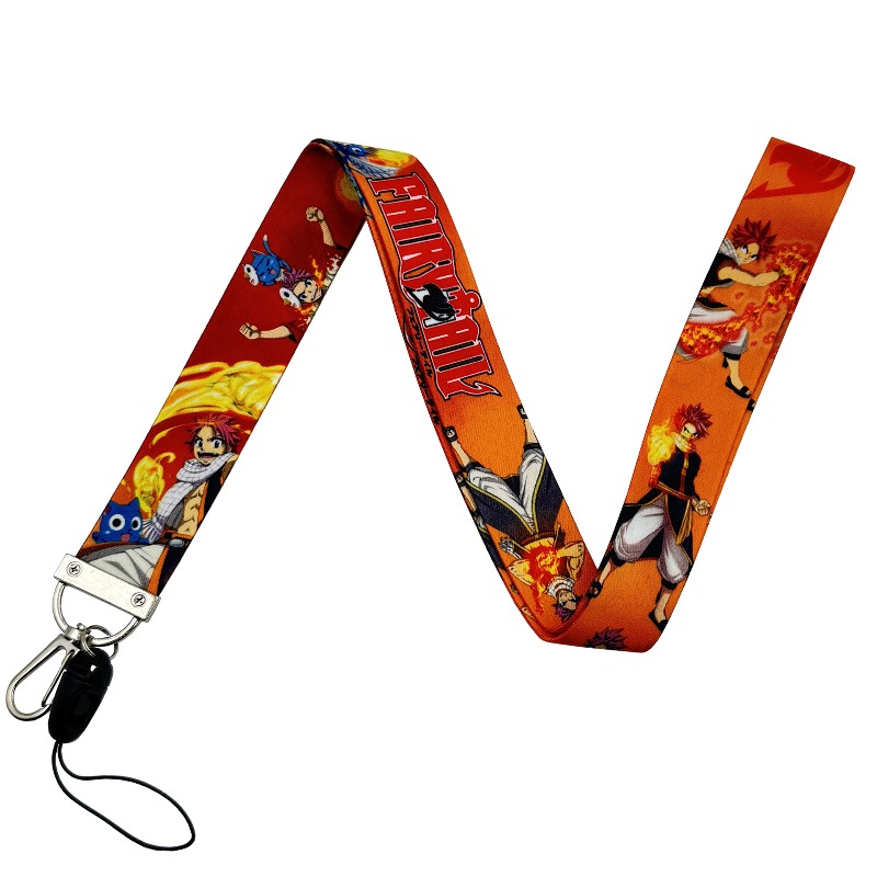 5pcs 페어리 테일 애니메이션 주변기기 키 끈 ID  - Lanyard Badge Holder 리뷰 및 가격