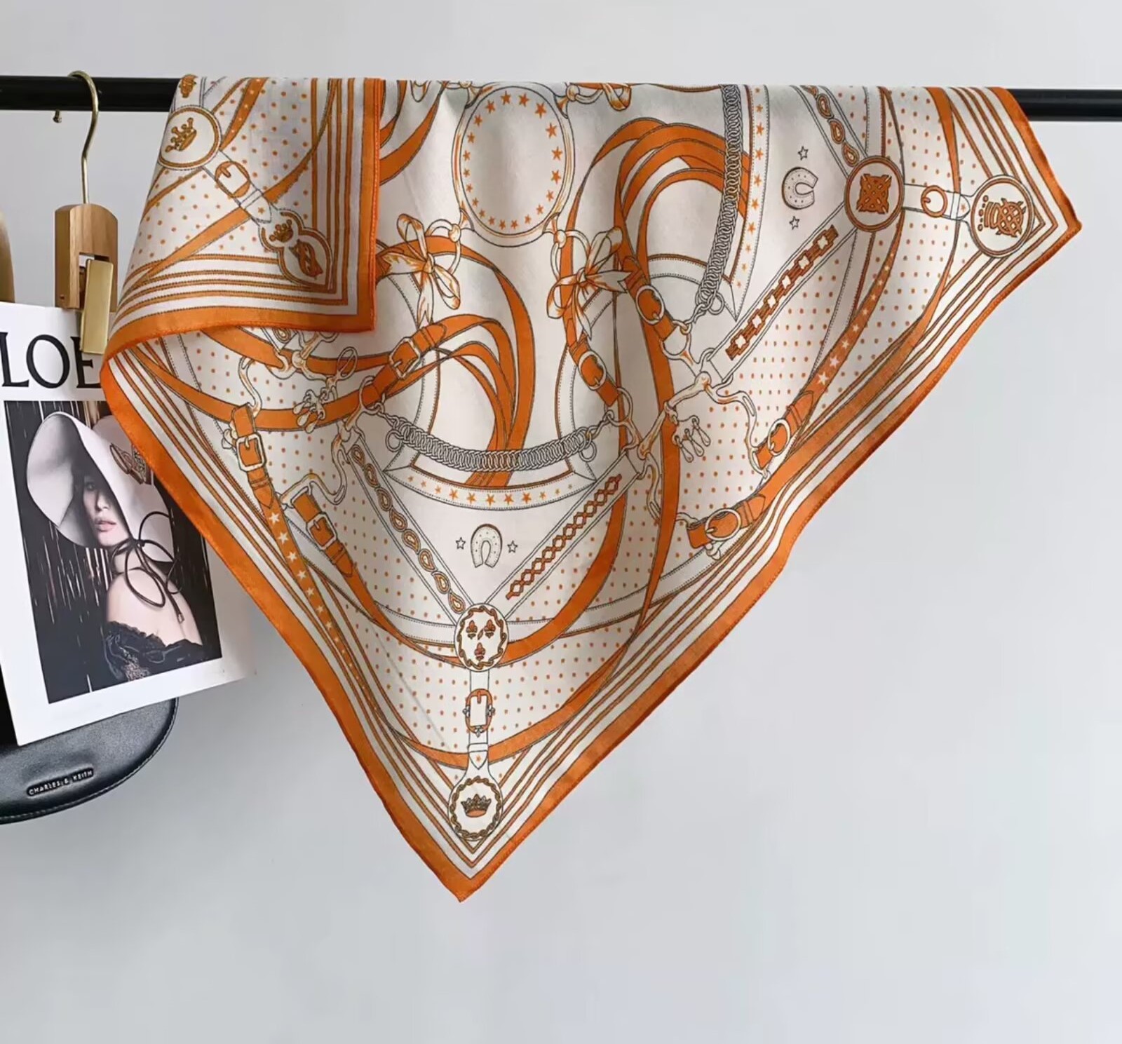 100% 멀버리 실크 스퀘어 스카프, 여성용 패셔너블  - Scarf Silk Square 리뷰 및 가격