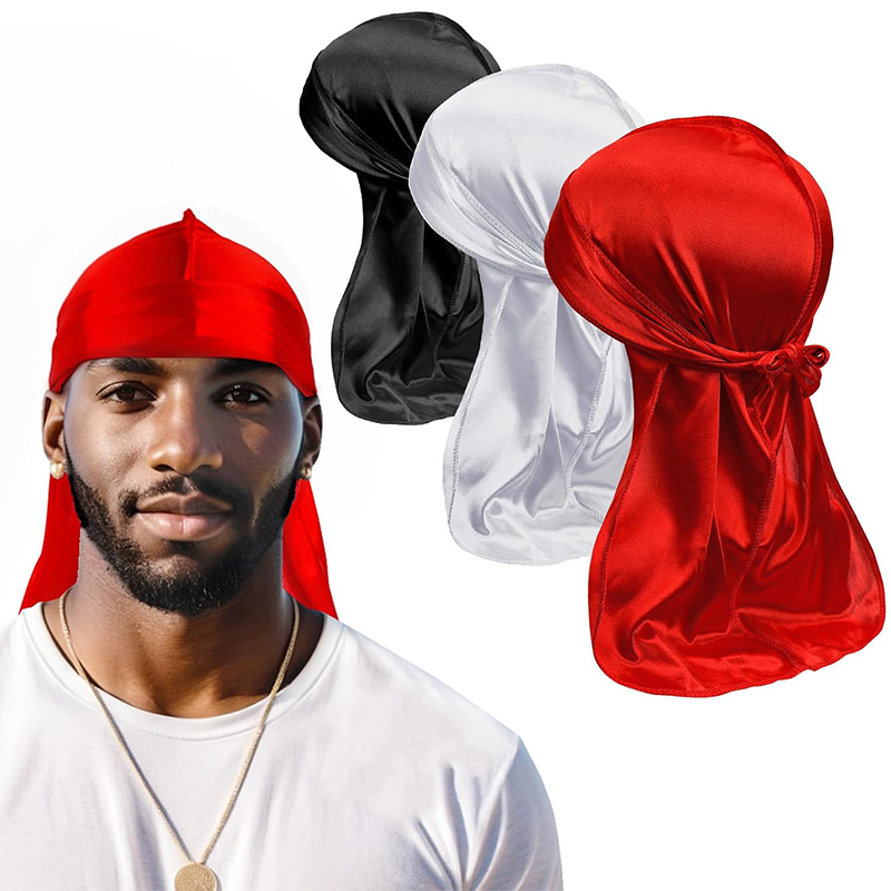남성용 실키 Durag 샤워 캡, 반다나 새틴 Du R - Bandana Doo Rag 리뷰 및 가격