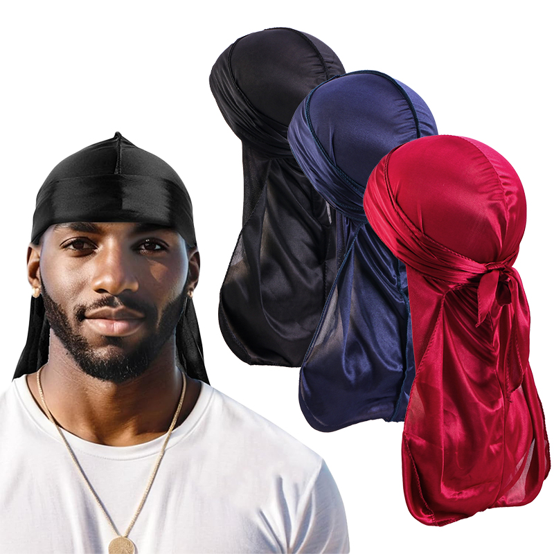 남성용 실키 Durag 샤워 캡, 반다나 새틴 Du R - Bandana Doo Rag 리뷰 및 가격