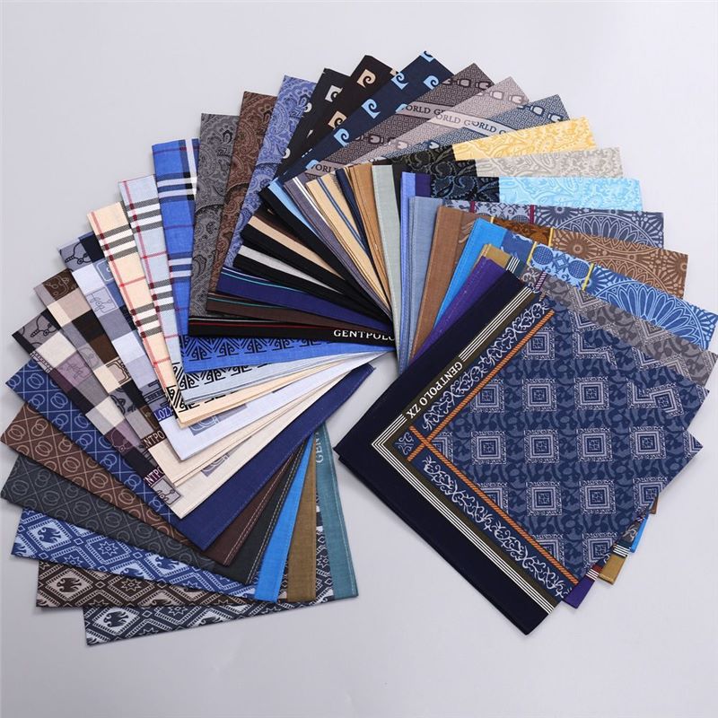 3Pcs 남자의 순수 코 튼 인쇄 격자 무늬 손수건 여 - Handkerchief Cotton Men 리뷰 및 가격
