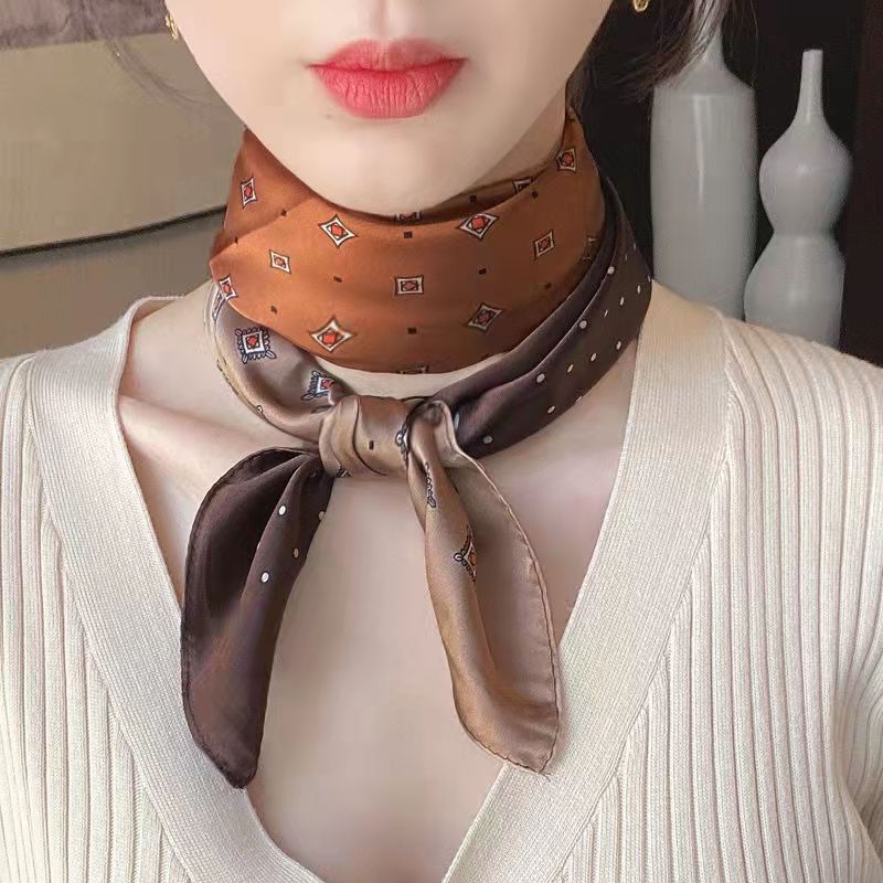 여성용 얼룩말 프린트 스퀘어 스카프, 부드러운 새틴,  - Scarf Silk Square 리뷰 및 가격